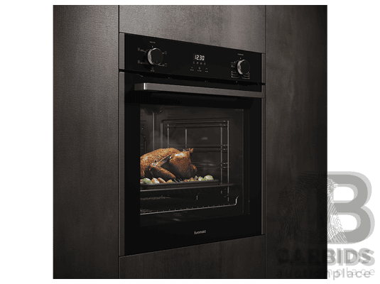 EUROMAID 60cm 5-Function Built-In Oven (EO605DTB) (H 595 X D 575 X W 594mm)