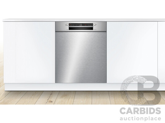 BOSCH Series 2 60cm Built in Under Dishwasher (SMU2ITS01A)  (815 mm H X 598 mm W X 573 mm D)