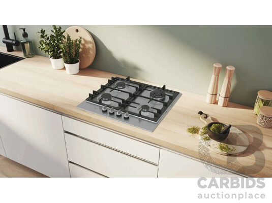 BOSCH 60cm Series 6 Natural Gas Cooktop (PCH6A5I90A)