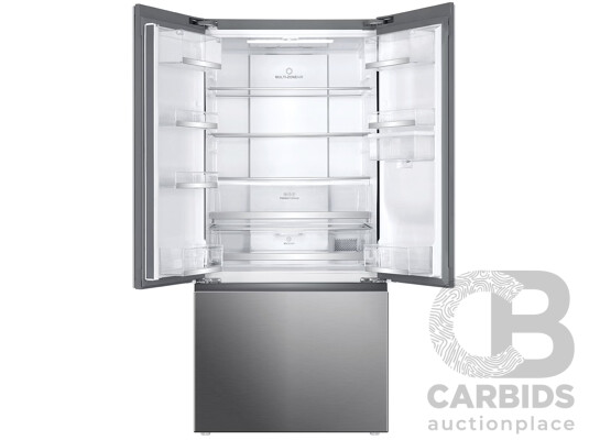HAIER 492L French Door Refrigerator Freezer with Water Dispenser (HRF520FHS)