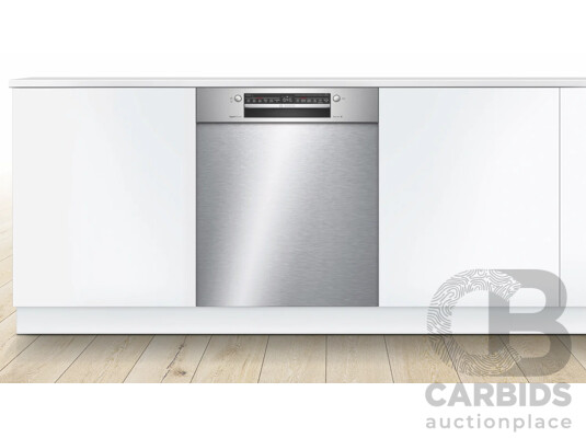 BOSCH Series 4 60cm Built-Under Dishwasher (SMU4HVS01A) (H 815 X W 598 X D 573mm)
