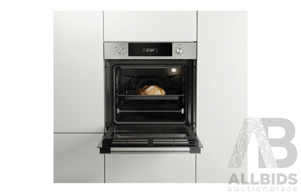 HAIER 60cm 7 Function Built-In Oven with Air Fry (HWO60S7EX4) (Height: 595 Mm Width: 595 Mm Depth: 569 Mm)
