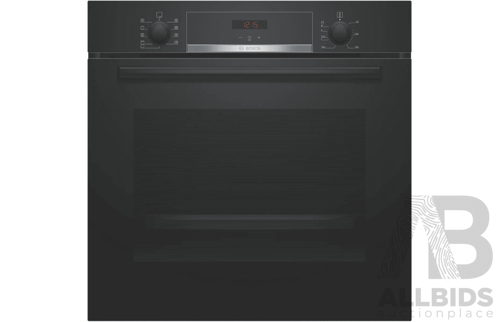 BOSCH Series 4 60cm Built-In Electric Oven (HBA534BB0A) (H: 595 X W: 594 X D: 548mm)