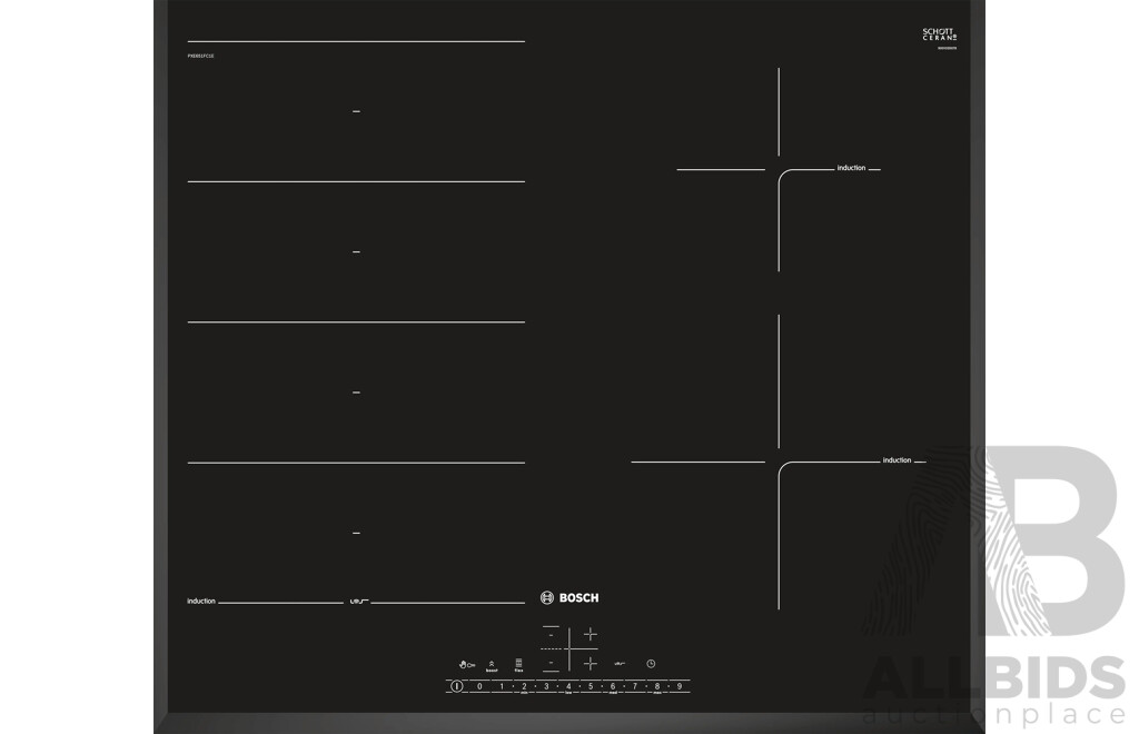 BOSCH Series 6 60cm Flex Induction Cooktop (PXE651FC1E)