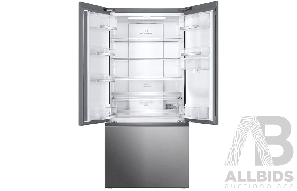 HAIER 492L French Door Refrigerator Freezer with Water Dispenser (HRF520FHS)