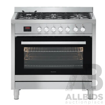 BAUMATIC 90cm Dual Fuel Upright Cooker (BAF90EG2) (900mm W X 900mm D X 600mm H)