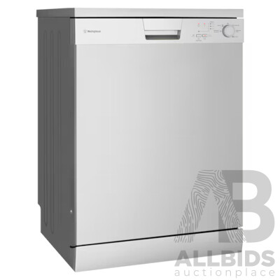 Westinghouse (WSF6602XA) 60cm Stainless Steel Freestanding Dishwasher (598W X 598D X 850H)