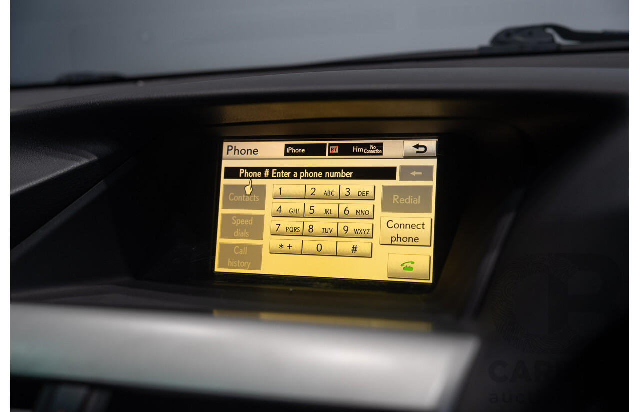 02/2011 Lexus RX450h Prestige (AWD) GYL15R 4D Wagon Black Hybrid V6 3.5L