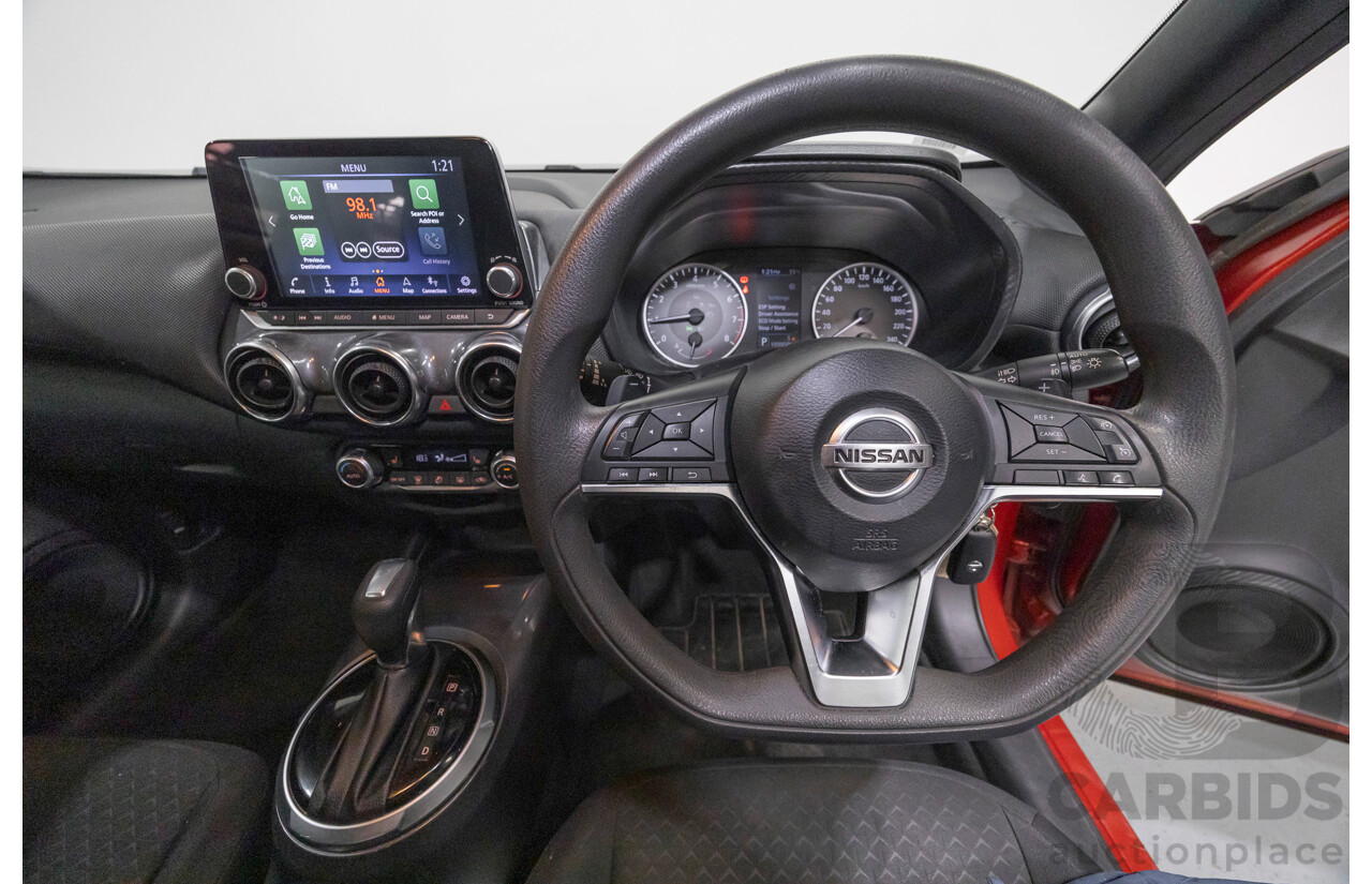 11/2021 Nissan Juke ST+ F16 5d Hatchback Fuji Sunset Red Turbo 1.0L