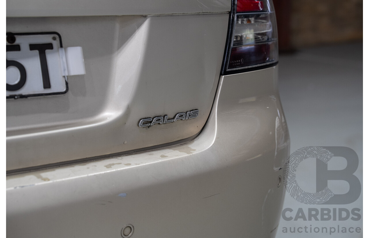 09/2006 Holden Calais VE 4d Sedan Gold 3.6L