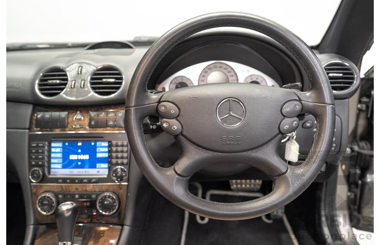 04/2008 Mercedes-Benz CLK280 Avantgarde C209 07 Upgrade 2d Coupe Grey V6 3.0L