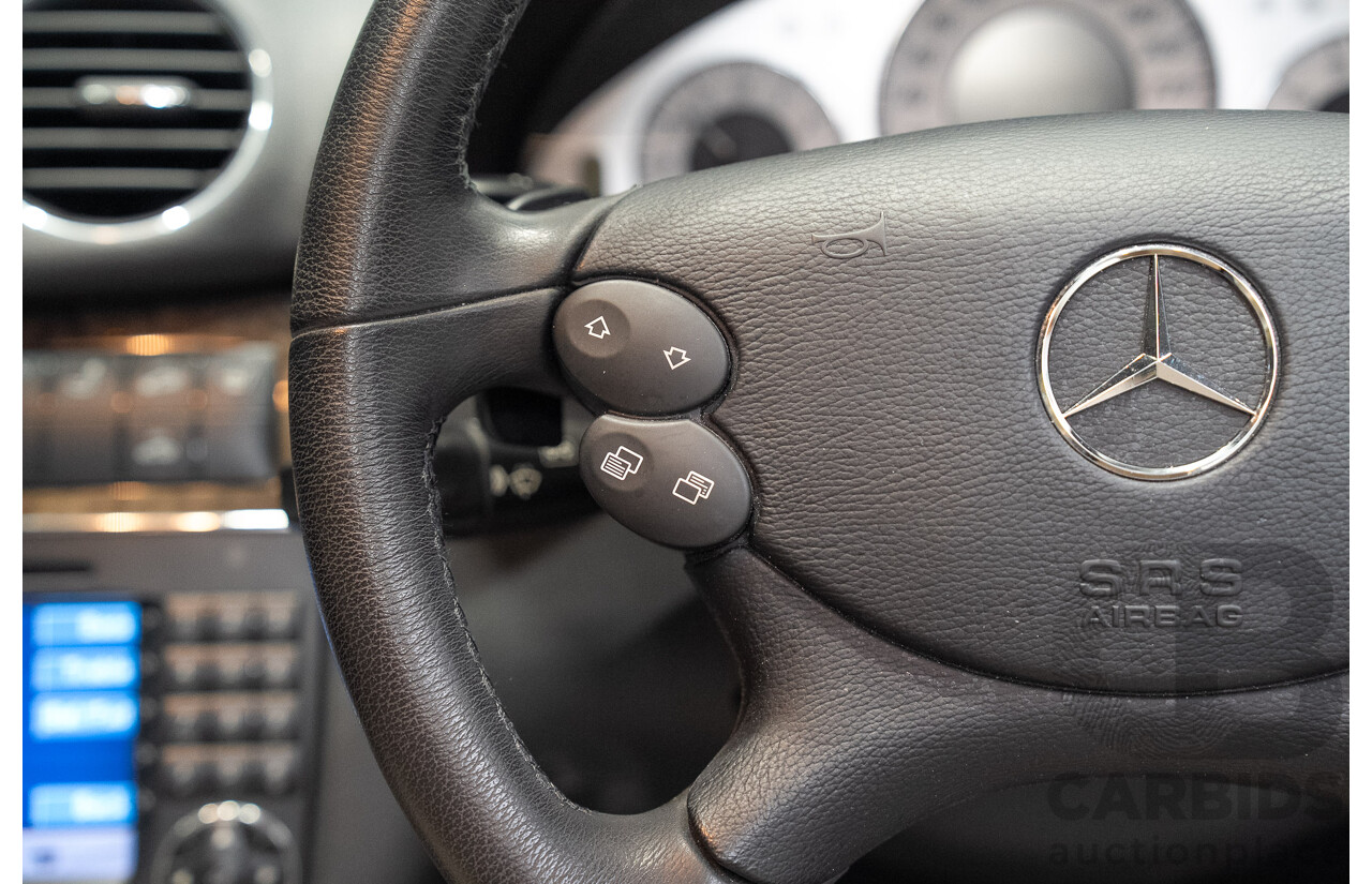 04/2008 Mercedes-Benz CLK280 Avantgarde C209 07 Upgrade 2d Coupe Grey V6 3.0L