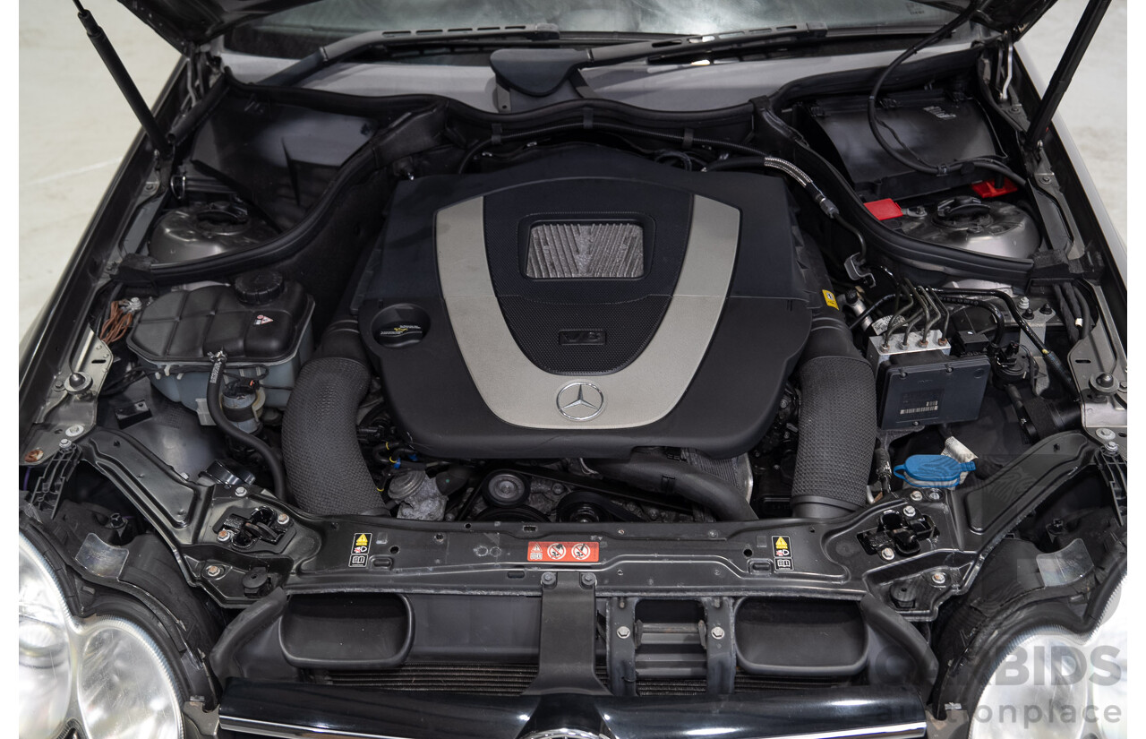 04/2008 Mercedes-Benz CLK280 Avantgarde C209 07 Upgrade 2d Coupe Grey V6 3.0L