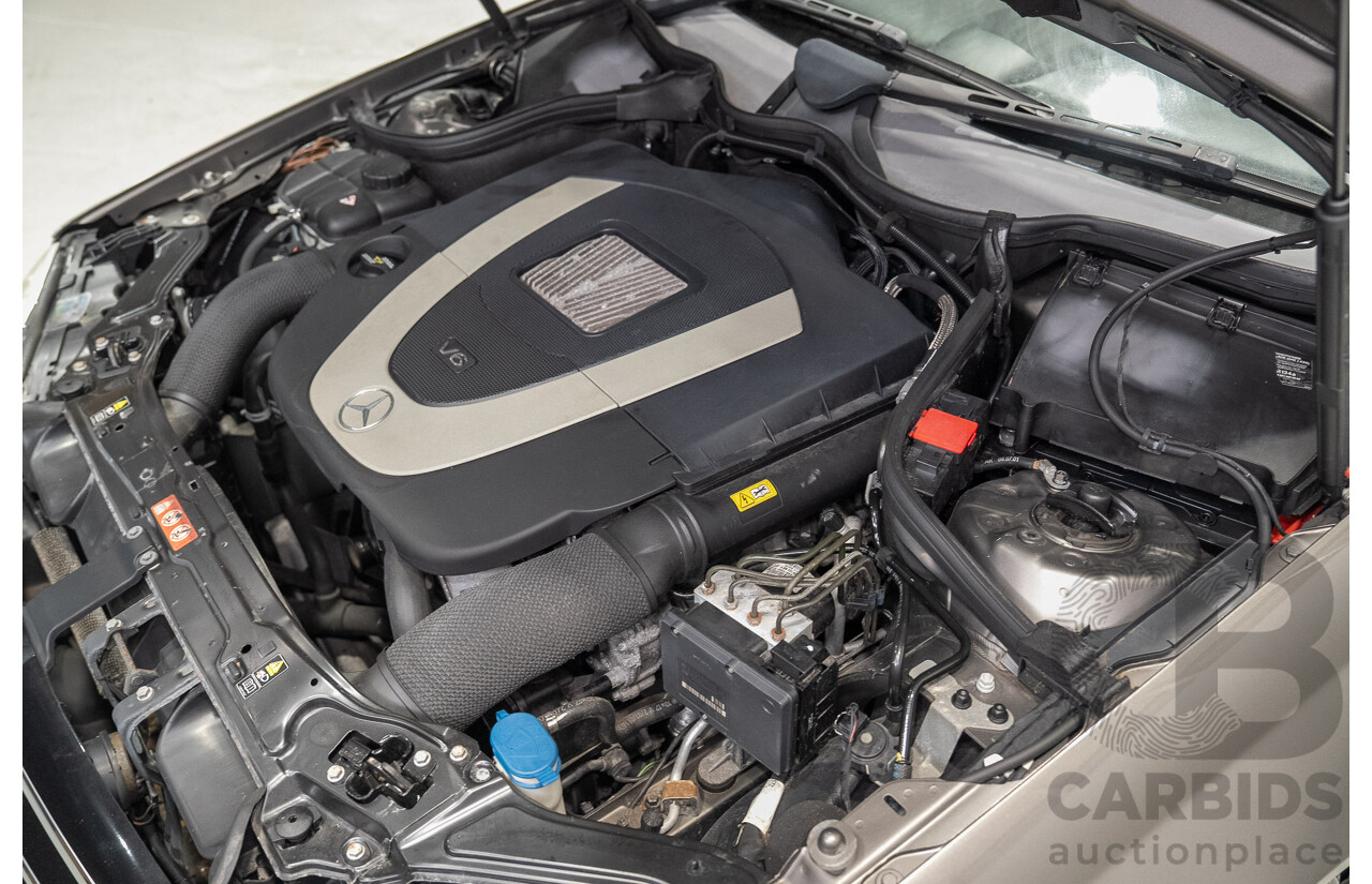 04/2008 Mercedes-Benz CLK280 Avantgarde C209 07 Upgrade 2d Coupe Grey V6 3.0L