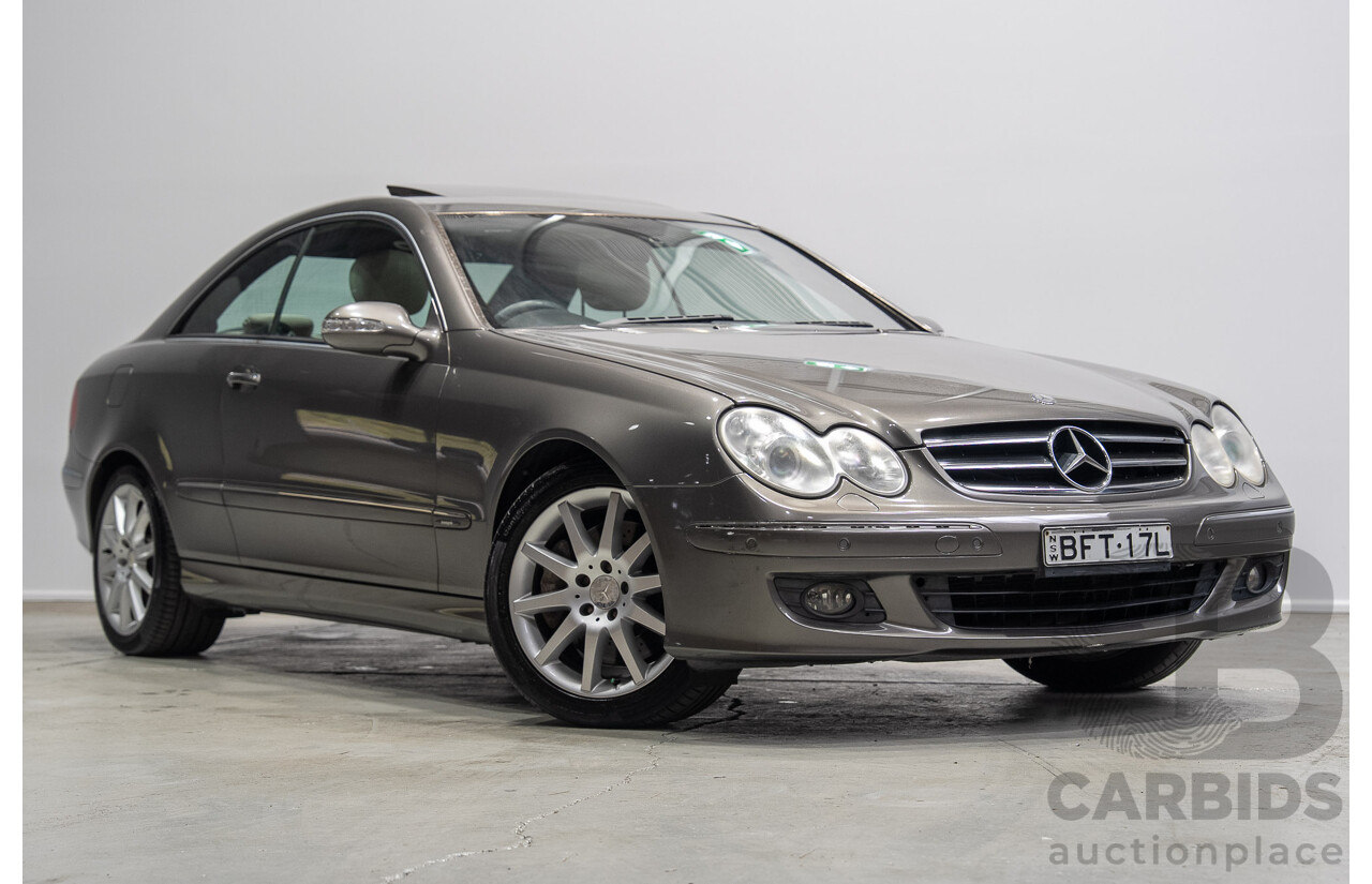 04/2008 Mercedes-Benz CLK280 Avantgarde C209 07 Upgrade 2d Coupe Grey V6 3.0L