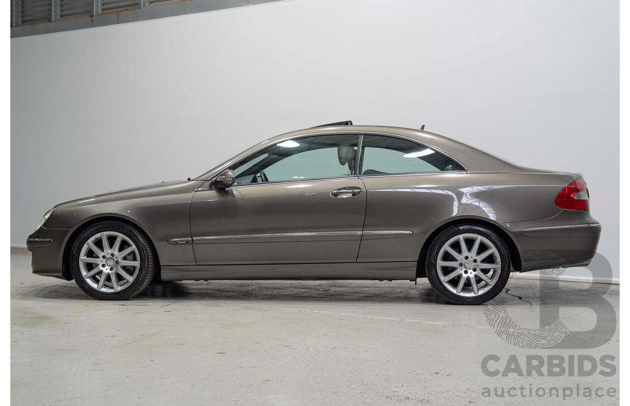 04/2008 Mercedes-Benz CLK280 Avantgarde C209 07 Upgrade 2d Coupe Grey V6 3.0L