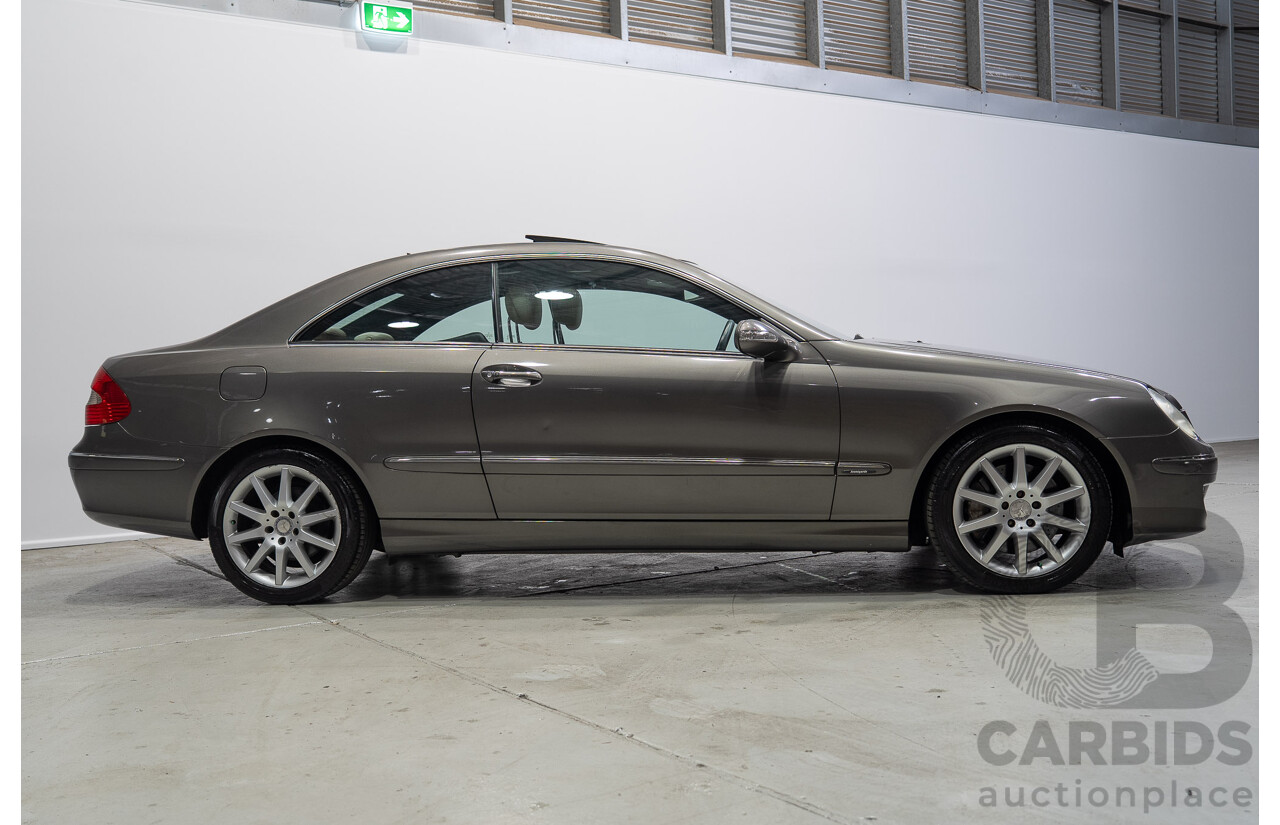 04/2008 Mercedes-Benz CLK280 Avantgarde C209 07 Upgrade 2d Coupe Grey V6 3.0L