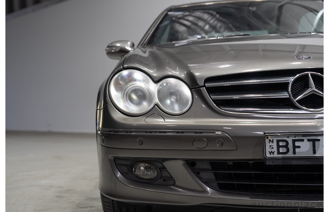 04/2008 Mercedes-Benz CLK280 Avantgarde C209 07 Upgrade 2d Coupe Grey V6 3.0L