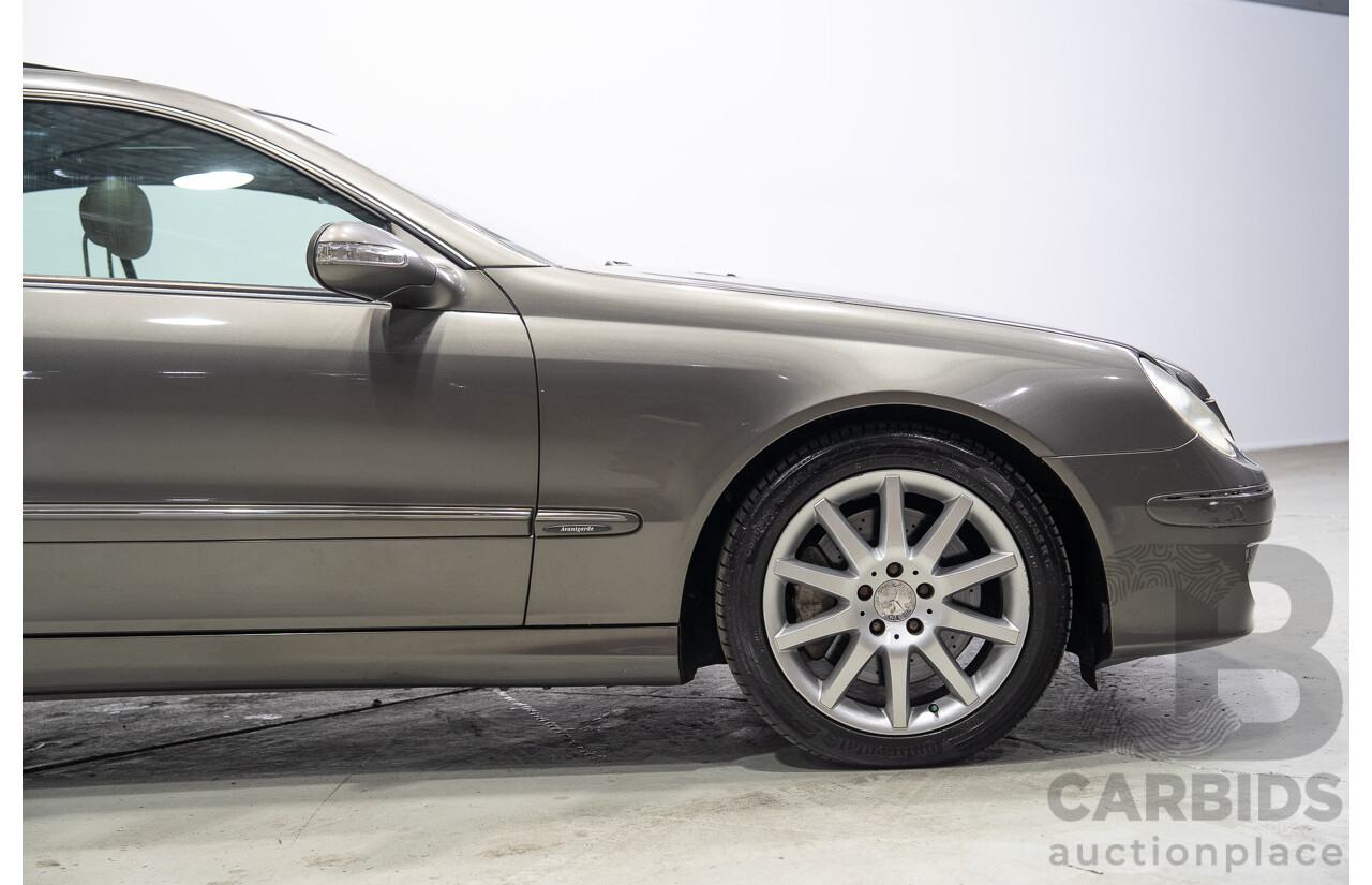 04/2008 Mercedes-Benz CLK280 Avantgarde C209 07 Upgrade 2d Coupe Grey V6 3.0L