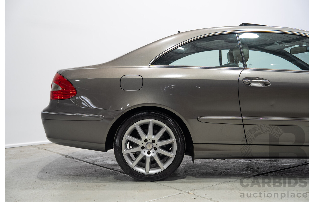 04/2008 Mercedes-Benz CLK280 Avantgarde C209 07 Upgrade 2d Coupe Grey V6 3.0L
