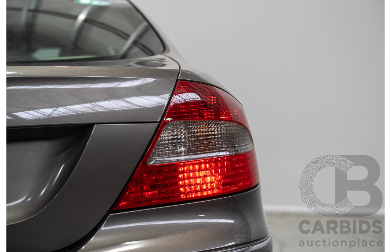 04/2008 Mercedes-Benz CLK280 Avantgarde C209 07 Upgrade 2d Coupe Grey V6 3.0L