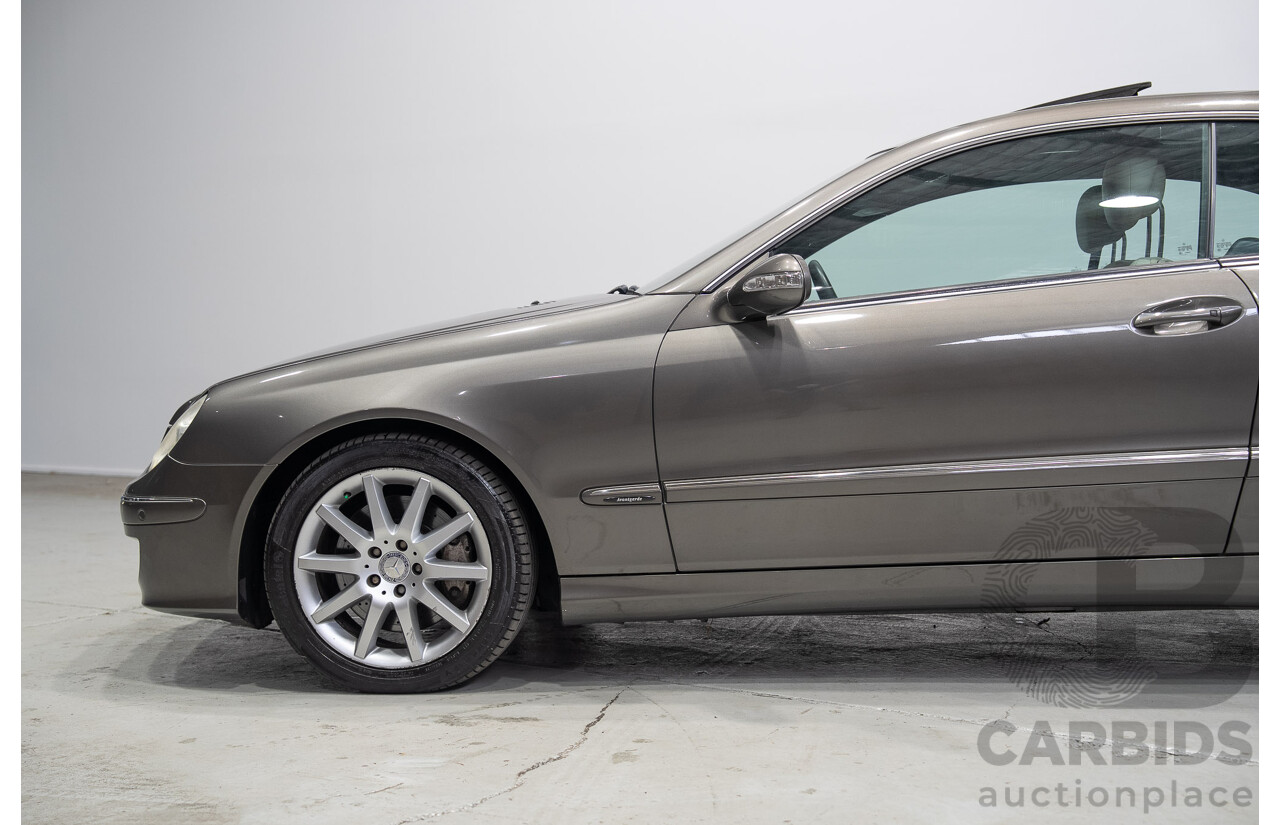 04/2008 Mercedes-Benz CLK280 Avantgarde C209 07 Upgrade 2d Coupe Grey V6 3.0L