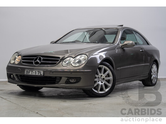04/2008 Mercedes-Benz CLK280 Avantgarde C209 07 Upgrade 2d Coupe Grey V6 3.0L