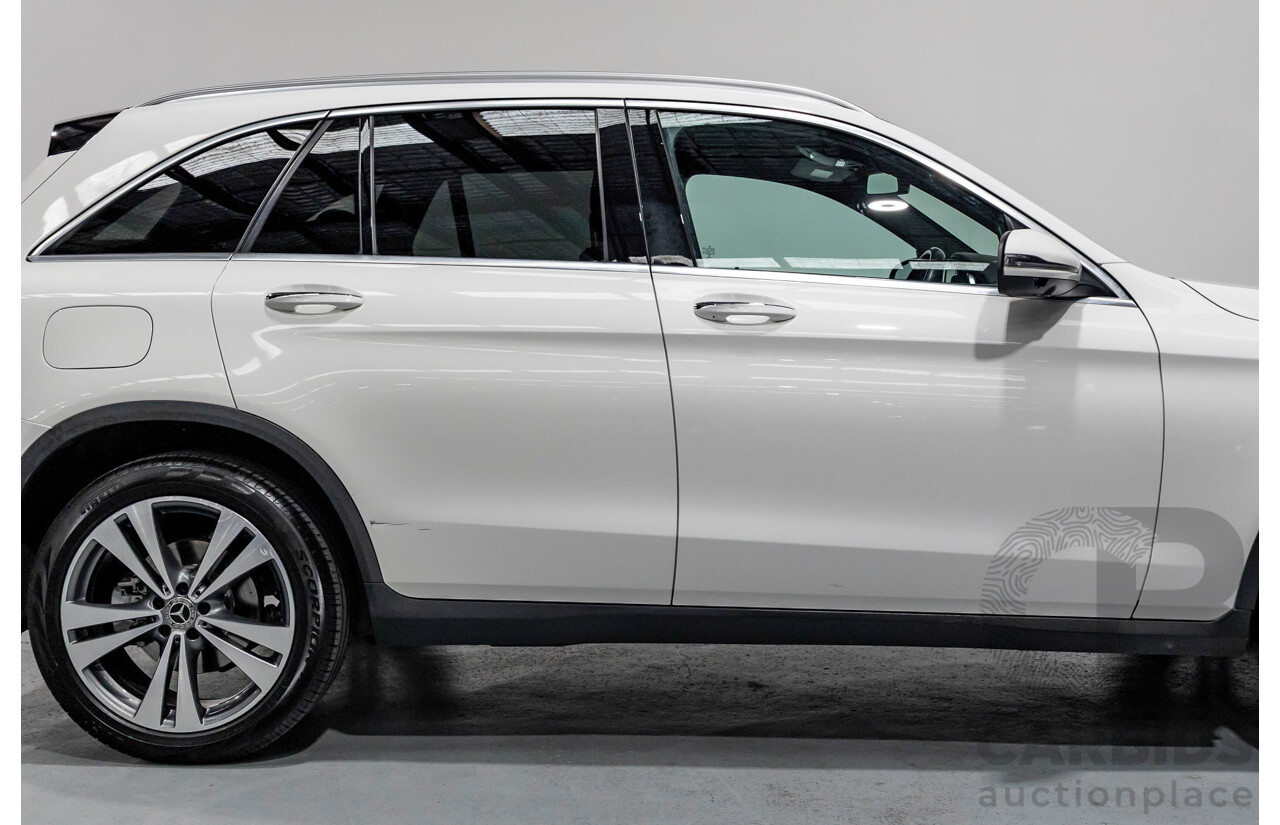 7/2018 Mercedes-Benz GLC 250d 4MATIC (AWD) X253 MY19 4d Wagon Polar White Twin Turbo Diesel 2.1L