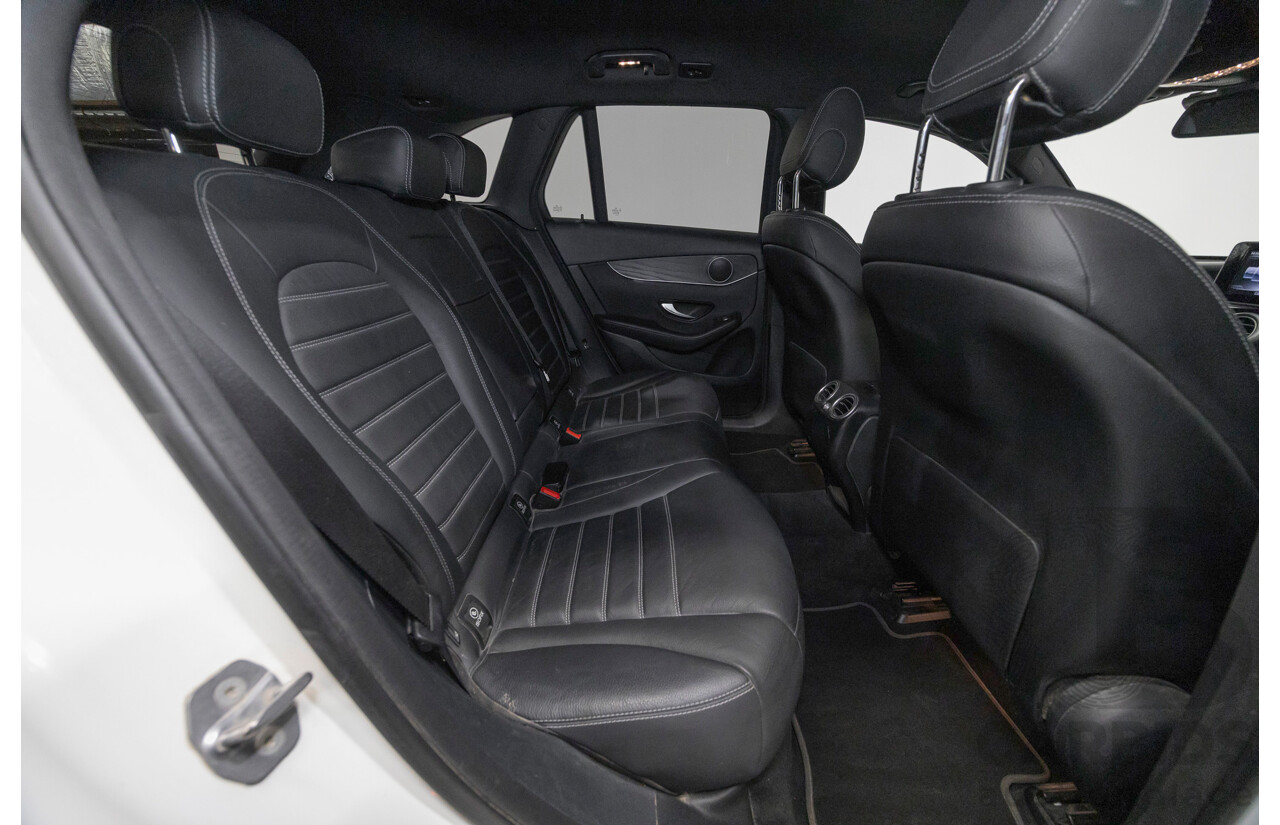 7/2018 Mercedes-Benz GLC 250d 4MATIC (AWD) X253 MY19 4d Wagon Polar White Twin Turbo Diesel 2.1L