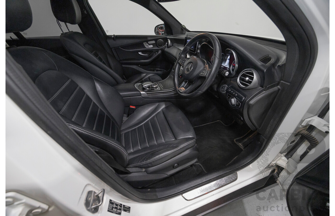 7/2018 Mercedes-Benz GLC 250d 4MATIC (AWD) X253 MY19 4d Wagon Polar White Twin Turbo Diesel 2.1L