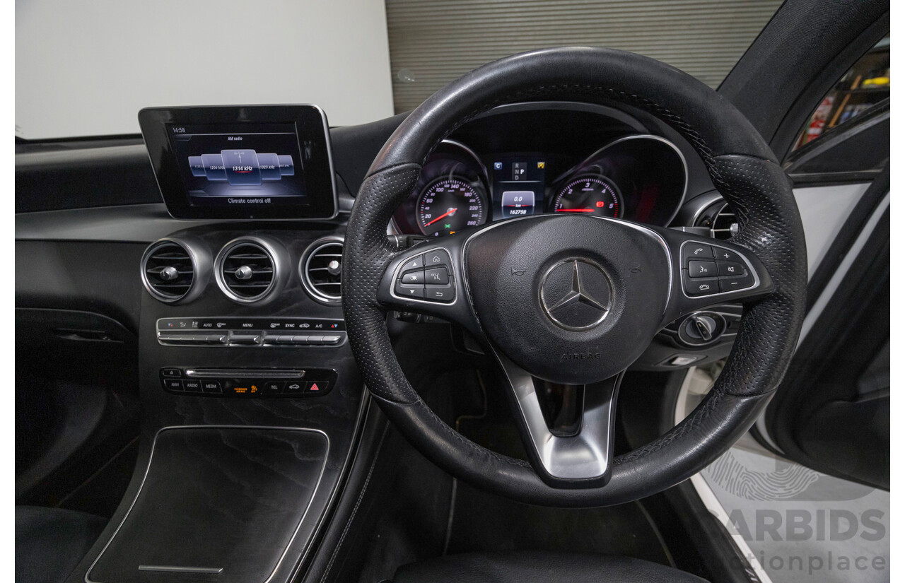 7/2018 Mercedes-Benz GLC 250d 4MATIC (AWD) X253 MY19 4d Wagon Polar White Twin Turbo Diesel 2.1L