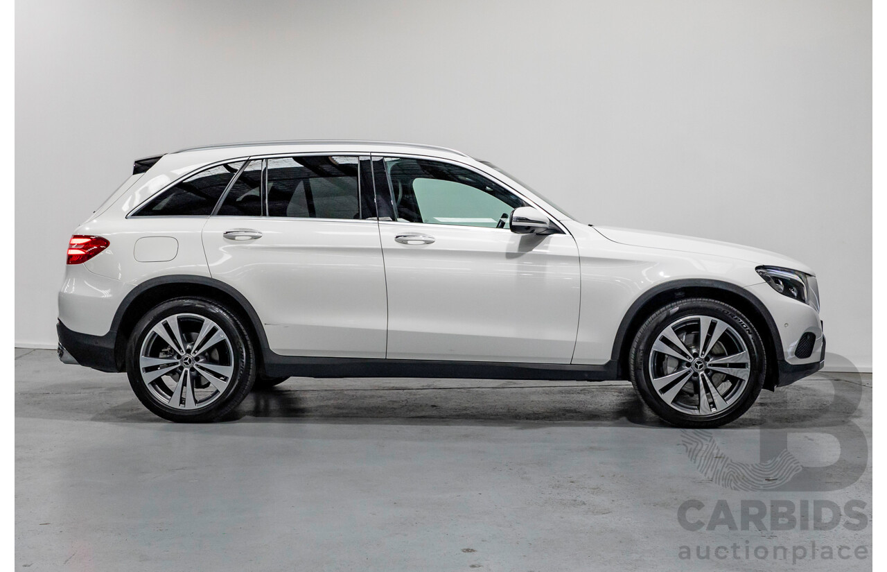 7/2018 Mercedes-Benz GLC 250d 4MATIC (AWD) X253 MY19 4d Wagon Polar White Twin Turbo Diesel 2.1L