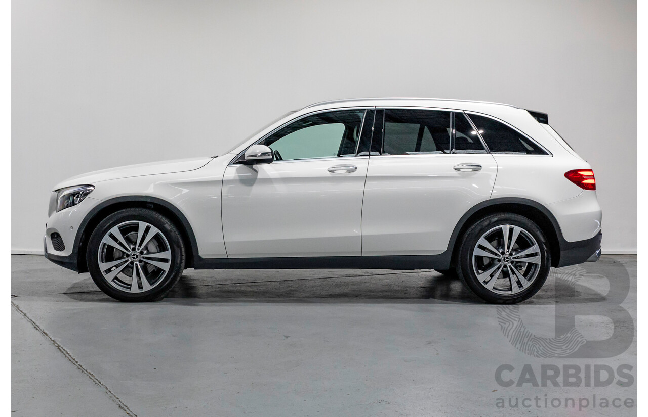 7/2018 Mercedes-Benz GLC 250d 4MATIC (AWD) X253 MY19 4d Wagon Polar White Twin Turbo Diesel 2.1L