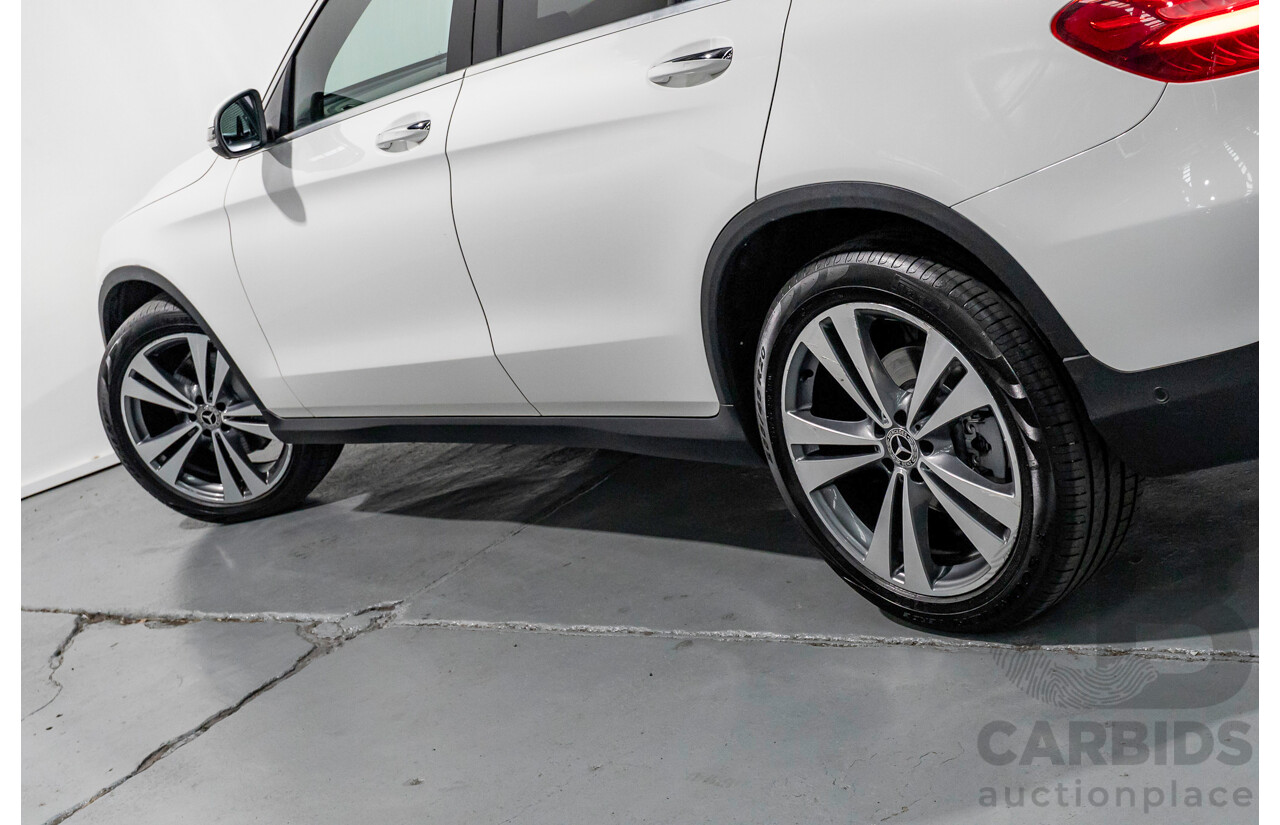 7/2018 Mercedes-Benz GLC 250d 4MATIC (AWD) X253 MY19 4d Wagon Polar White Twin Turbo Diesel 2.1L