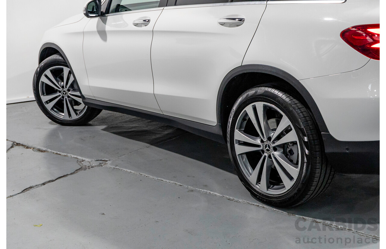7/2018 Mercedes-Benz GLC 250d 4MATIC (AWD) X253 MY19 4d Wagon Polar White Twin Turbo Diesel 2.1L