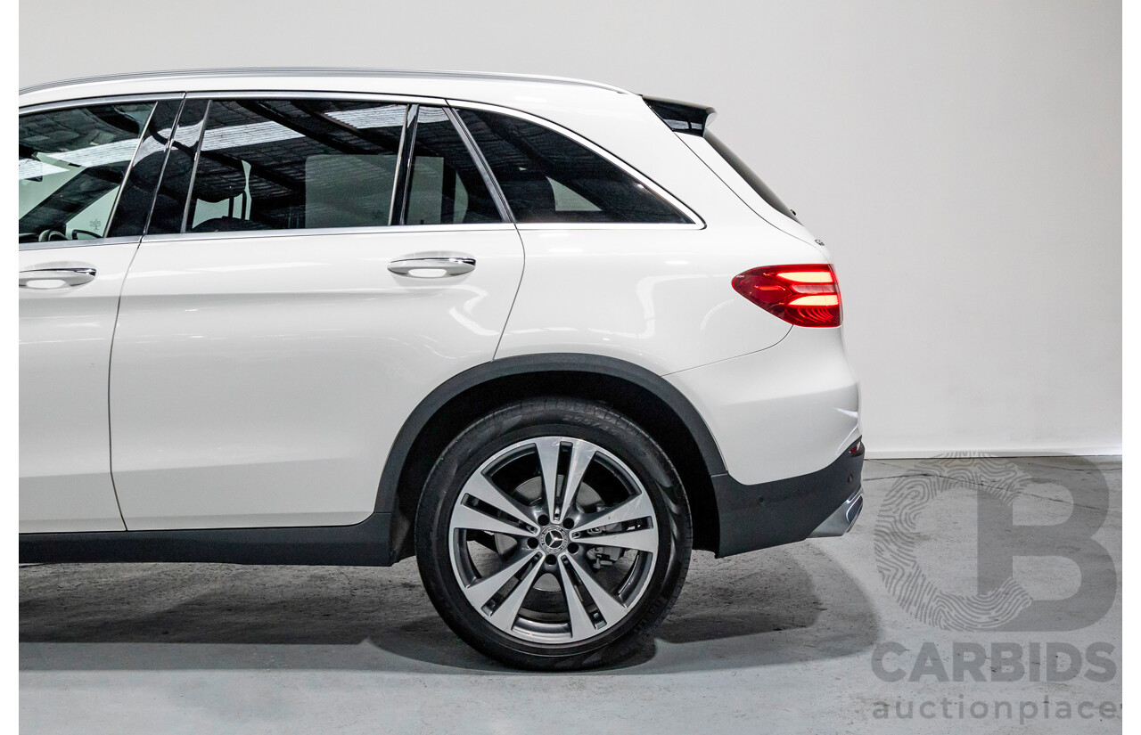 7/2018 Mercedes-Benz GLC 250d 4MATIC (AWD) X253 MY19 4d Wagon Polar White Twin Turbo Diesel 2.1L