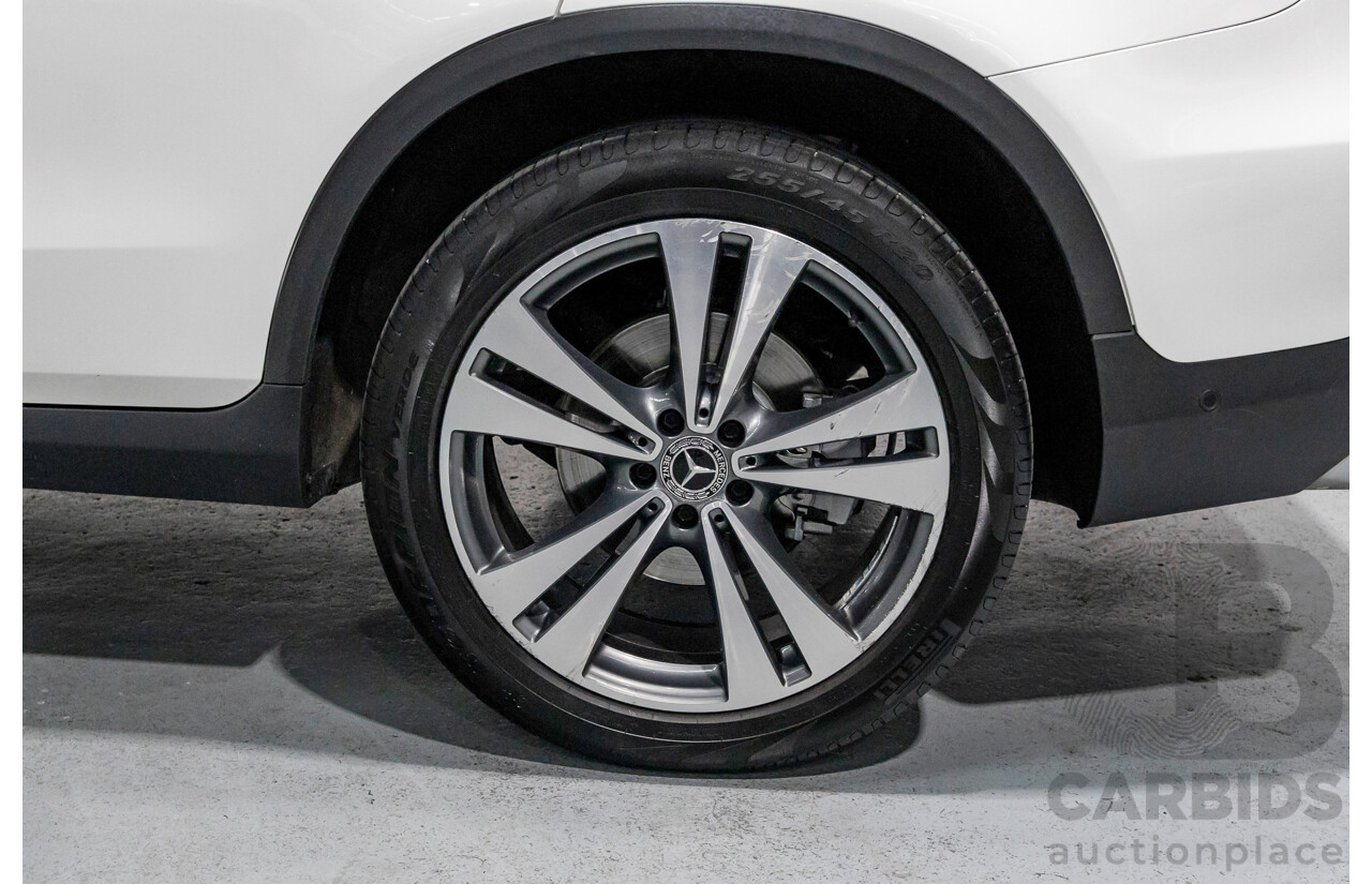 7/2018 Mercedes-Benz GLC 250d 4MATIC (AWD) X253 MY19 4d Wagon Polar White Twin Turbo Diesel 2.1L