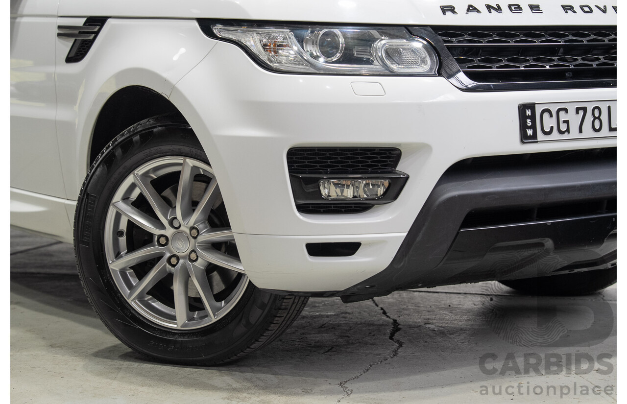03/2016 Range Rover Range Rover Sport 3.0 TDV6 S LW MY16 4d Wagon White 3.0L