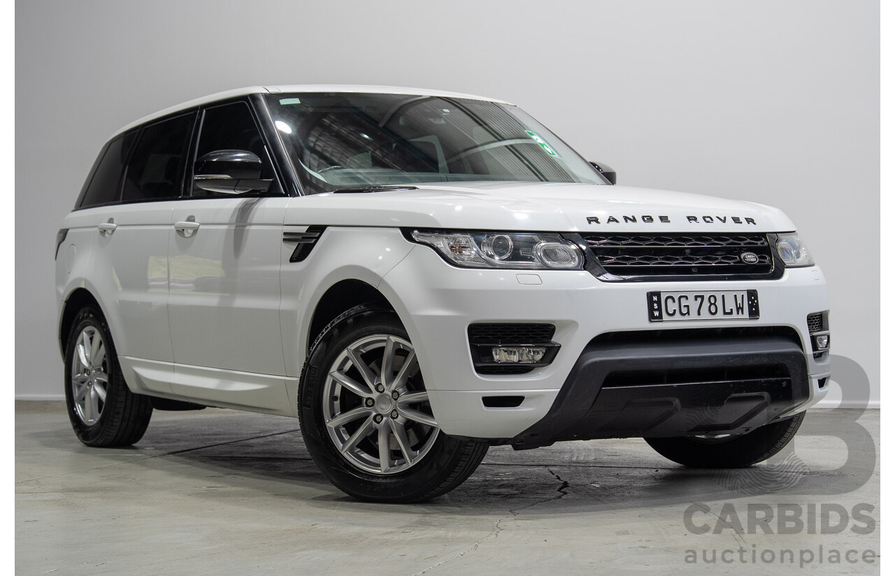 03/2016 Range Rover Range Rover Sport 3.0 TDV6 S LW MY16 4d Wagon White 3.0L