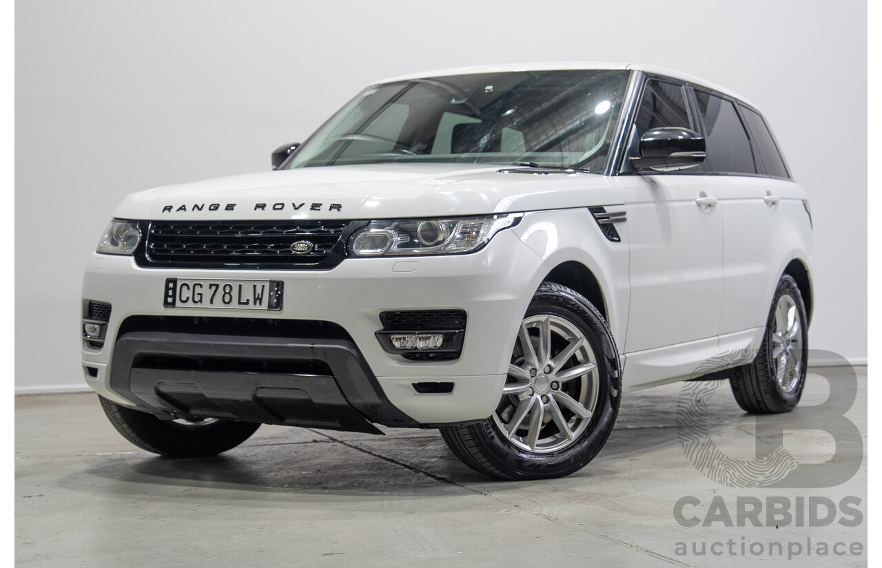 03/2016 Range Rover Range Rover Sport 3.0 TDV6 S LW MY16 4d Wagon White 3.0L