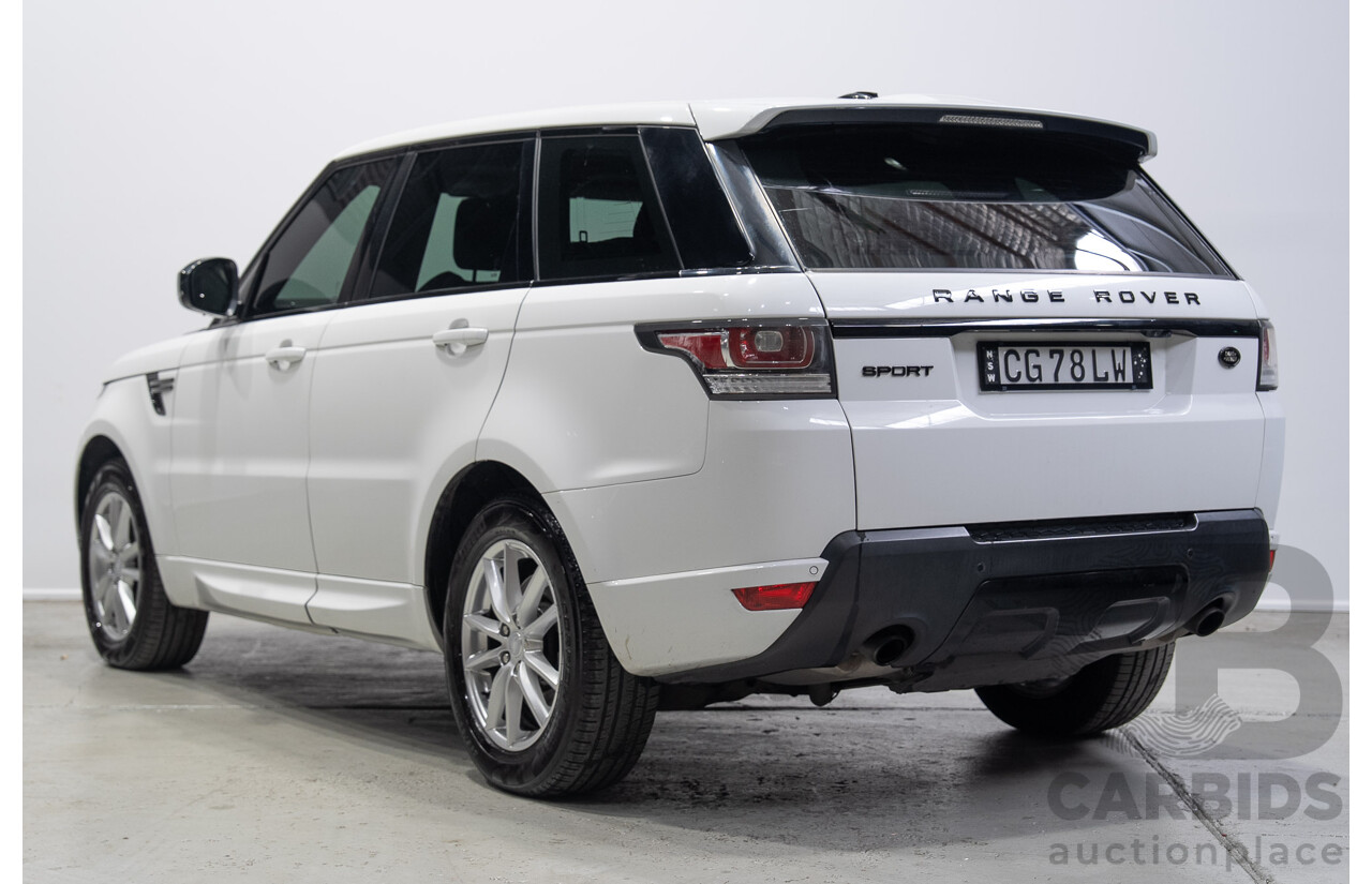 03/2016 Range Rover Range Rover Sport 3.0 TDV6 S LW MY16 4d Wagon White 3.0L