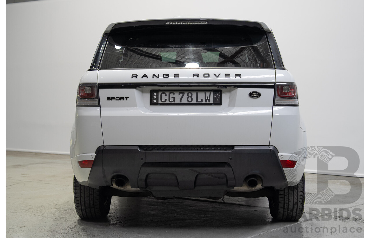 03/2016 Range Rover Range Rover Sport 3.0 TDV6 S LW MY16 4d Wagon White 3.0L