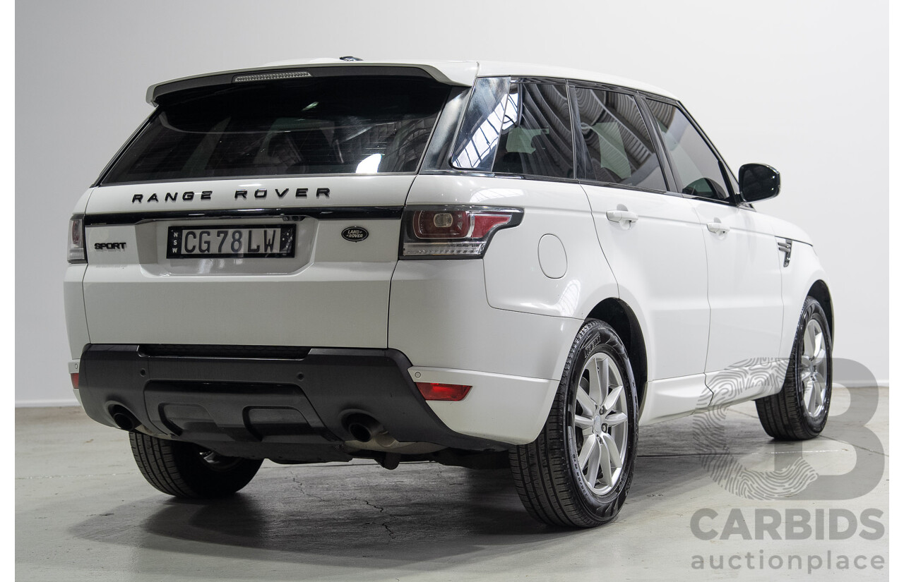 03/2016 Range Rover Range Rover Sport 3.0 TDV6 S LW MY16 4d Wagon White 3.0L
