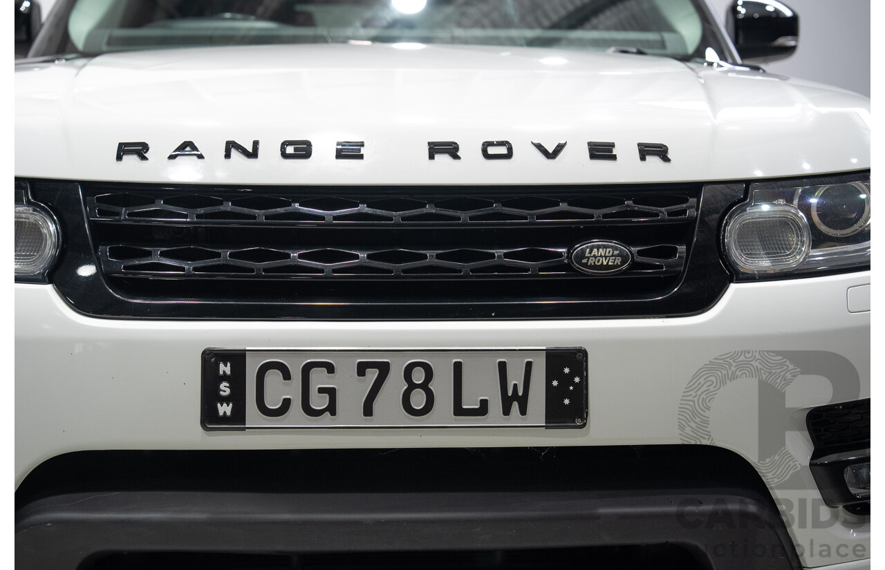 03/2016 Range Rover Range Rover Sport 3.0 TDV6 S LW MY16 4d Wagon White 3.0L