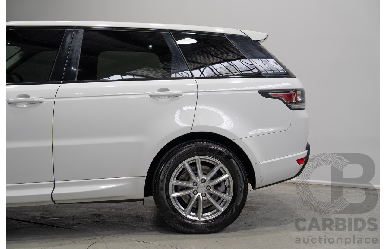 03/2016 Range Rover Range Rover Sport 3.0 TDV6 S LW MY16 4d Wagon White 3.0L