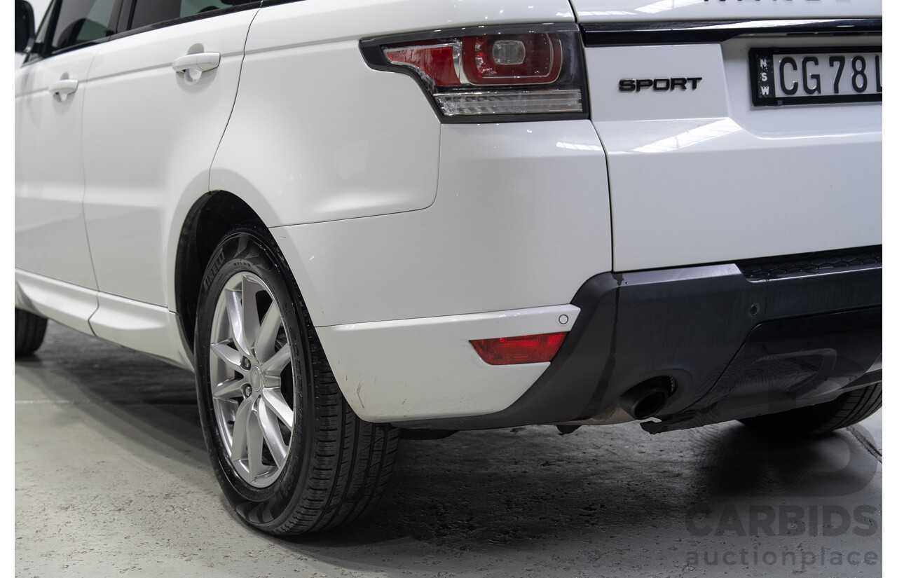 03/2016 Range Rover Range Rover Sport 3.0 TDV6 S LW MY16 4d Wagon White 3.0L