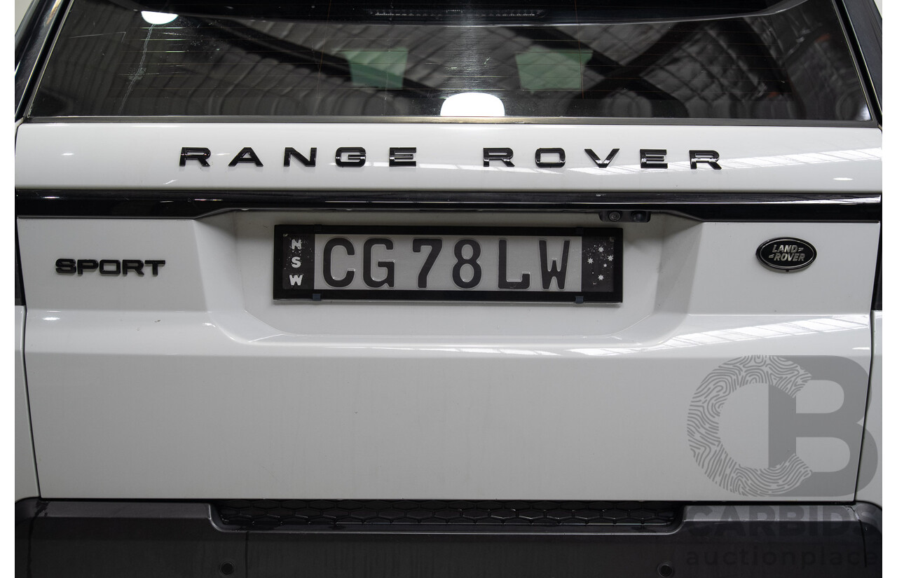 03/2016 Range Rover Range Rover Sport 3.0 TDV6 S LW MY16 4d Wagon White 3.0L