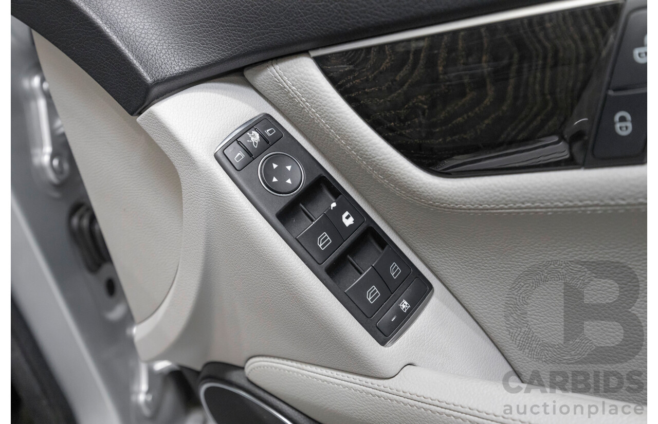 10/2012 Mercedes-Benz C250 Avantgarde W204 MY12 4d Sedan Iridium Silver Metallic Turbo 1.8L
