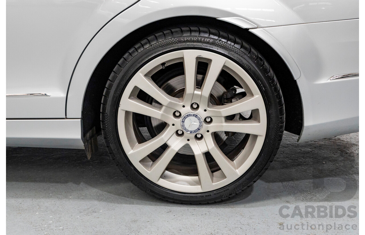 10/2012 Mercedes-Benz C250 Avantgarde W204 MY12 4d Sedan Iridium Silver Metallic Turbo 1.8L