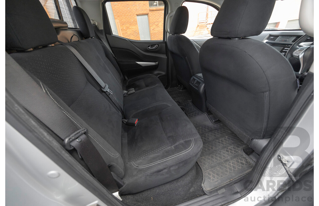 8/2016 Nissan Navara ST (4x4) NP300 D23 Dual Cab Utility Brilliant Silver Metallic Twin Turbo Diesel 2.3L